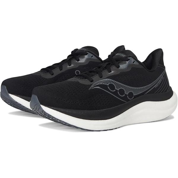 P最大21倍10/24-26限定 (取寄) サッカニー メンズ トライアンフ 23 Saucony men Triumph 23 Black/White