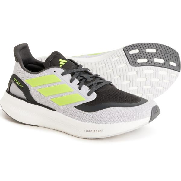 P最大12倍10/2-3限定 (取寄) アディダス メンズ ピュアブースト 5 ランニング シューズ adidas men 5 (For