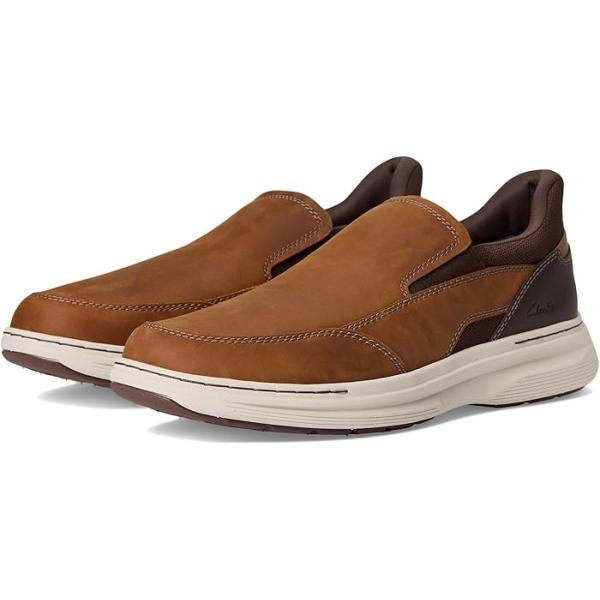 (取寄) クラークス メンズ ステップ Clarks men Craftwell Step Light Brown Leather Clarks（クラークス） P最大17倍1/1限定 (取寄) メンズ ステップ