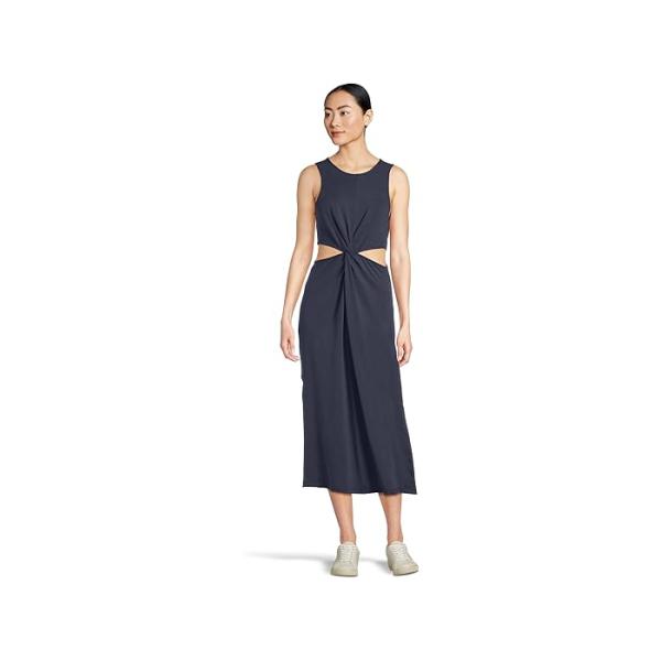 (取寄) ビヨンドヨガ レディース アラウンド ザ ワールド フロント ツイスト ドレス Beyond Yoga women Around The World Front Twist Dress Nocturnal Navy 取寄) ビヨンドヨガ レディース アラウンド ザ ワールド フロント