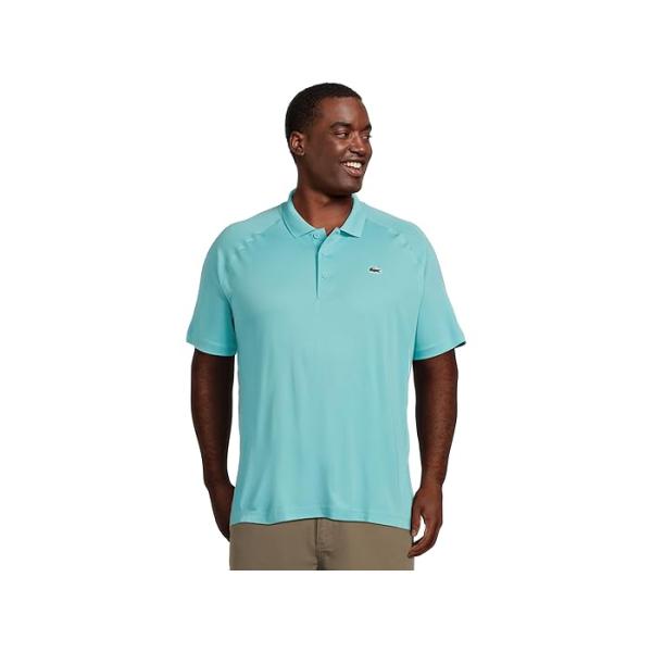 (取寄) ラコステ メンズ ショート スリーブ スポーツ ブリーザブル ラン-レジスタント インターロック ポロ シャツ Lacoste men Short Sleeve Sport Breathable Run-Resistant Interlock Polo Shirt Anse LACOSTE（ラコステ） (取寄) メンズ ショート スリーブ スポーツ