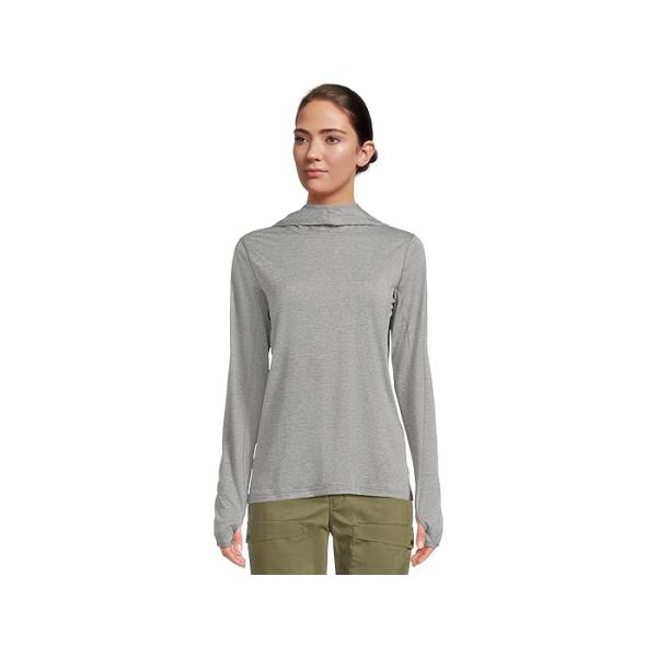 (取寄) フェールラーベン レディース アビスコ サン-フーディー Fjllrven women Fjallraven Abisko Sun-Hoodie Shark Grey 取寄) フェールラーベン レディース アビスコ サン-フーディー