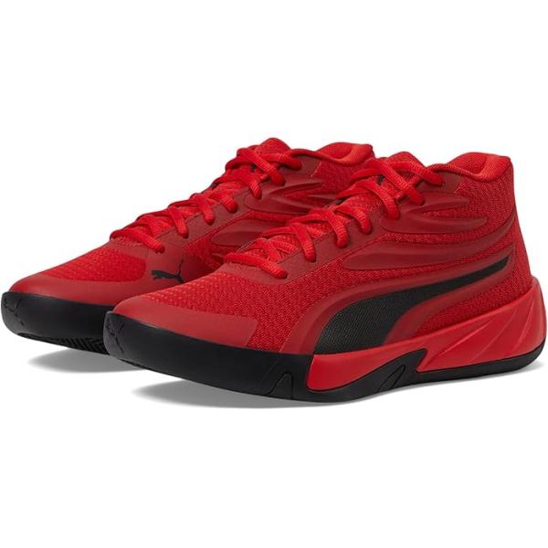 (取寄) プーマ キッズ コート プロ PUMA Kids PUMA Kids Court Pro For All Time Red-PUMA Black PUMA（プーマ） (取寄) キッズ コート プロ PUMA Kids Court Pro For
