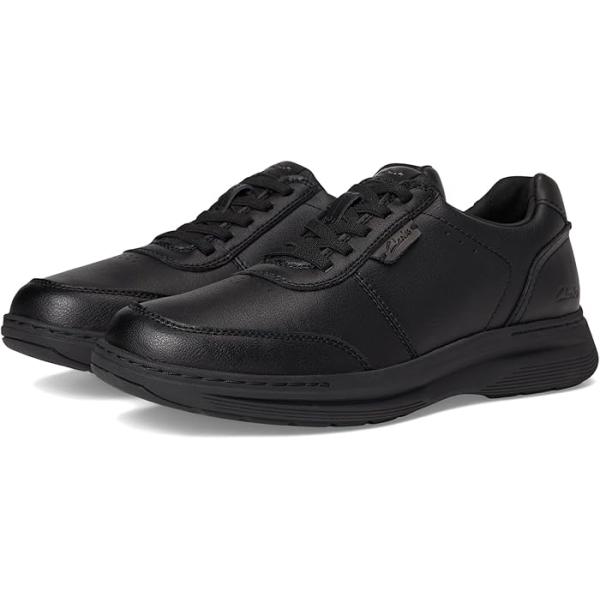 (取寄) クラークス メンズ レース Clarks men Craftwell Lace Black Leather Clarks（クラークス） (取寄) メンズ レース Clarks men Craftwell