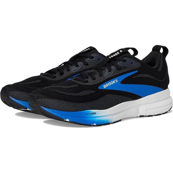 P最大12倍10/2-3限定 (取寄) ブルックス メンズ トレース 4 Brooks men Trace 4 Black/Cobalt/Limpet