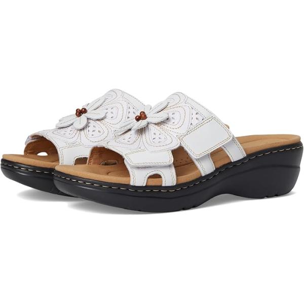 (取寄) クラークス レディース マーリア 2 ベル Clarks women Merliah 2 Belle White Combi Leather Clarks（クラークス） (取寄) サンダル レディース マーリア 2 ベル