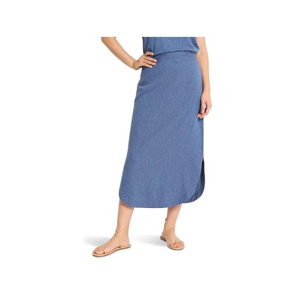 取寄) ニックゾー レディース ルンバ リネン ディップ スカート NIC+