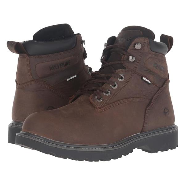 (取寄) ウルヴァリン メンズ フロアハンド ソフト トゥ Wolverine men Wolverine Floorhand Soft Toe Dark Brown WOLVERINE（ウルヴァリン） (取寄) メンズ フロアハンド ソフト トゥ