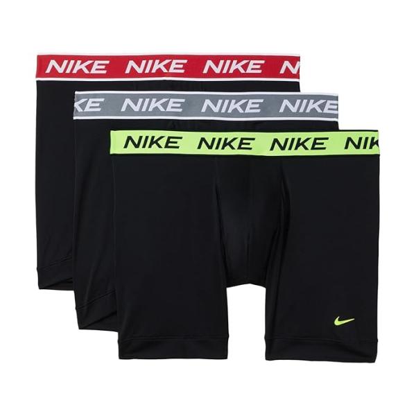 (取寄) ナイキ メンズ オール デイ ミクロ ボクサー ブリーフ 3-パック Nike men All Day Micro Boxer Brief 3-Pack Uni Red/Game /Black 取寄) ナイキ メンズ オール デイ ミクロ ボクサー ブリーフ 3-パック