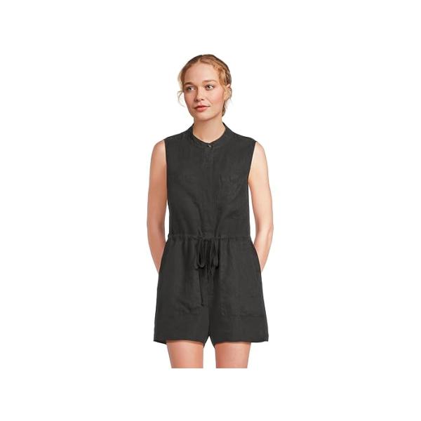 (取寄) ファリティ レディース ミア ロンパース Faherty women Mia Rompers Washed Black 取寄) ファリティ レディース ミア ロンパース Faherty women Mia