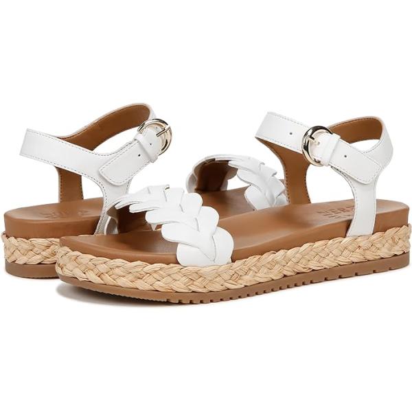 (取寄) ナチュラライザー レディース ネイラ Naturalizer women Naturalizer Neila White Leather Naturalizer（ナチュラライザー） (取寄) レディース ネイラ