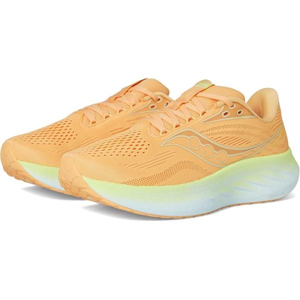 P最大21倍10/24-26限定 (取寄) サッカニー レディース ライド 18 Saucony women Ride 18 Peach/Sunny