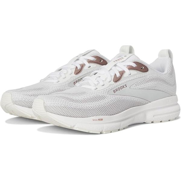 P最大12倍10/2-3限定 (取寄) ブルックス レディース トレース 4 Brooks women Trace 4 White/Oyster/Rose
