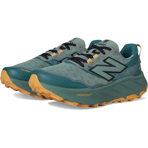 (取寄) ニューバランス スニーカー メンズ フレッシュ フォーム X ヒエロ V9 New Balance men Fresh Foam X Hierro v9 Dark Juniper/Black/Dried Apricot