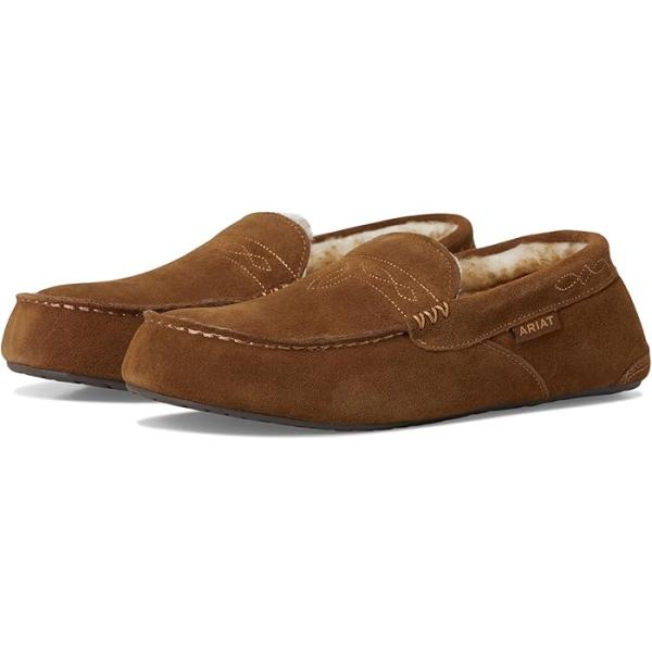 取寄) アリアット メンズ クレイトン モカシン スリッパ Ariat men