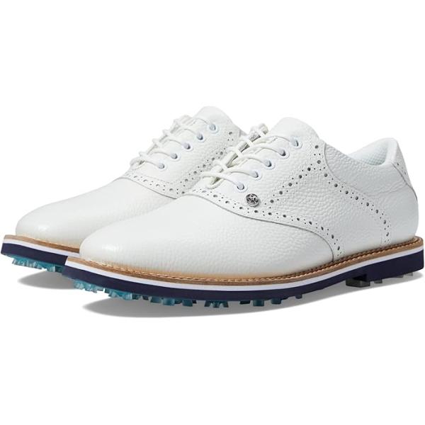 取寄) ジーフォア メンズ サドル ギャリバン ゴルフ シューズ GFORE