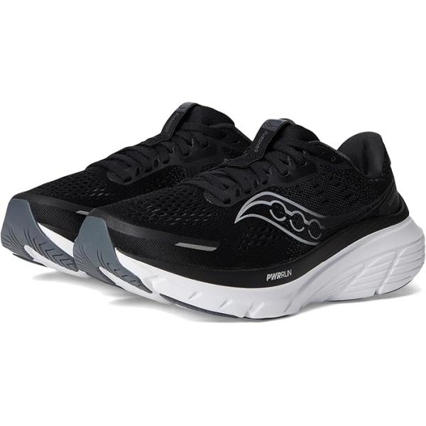 P最大21倍10/24-26限定 (取寄) サッカニー レディース ガイド 18 Saucony women Guide 18 Black/White