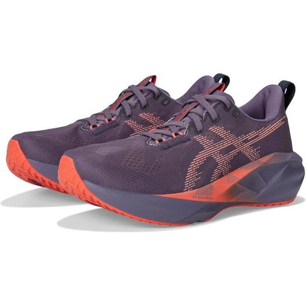 P最大12倍10/2-3限定 (取寄) アシックス レディース ノヴァブラスト 5 ASICS women Novablast 5 Greyish Purple/Coral Reef
