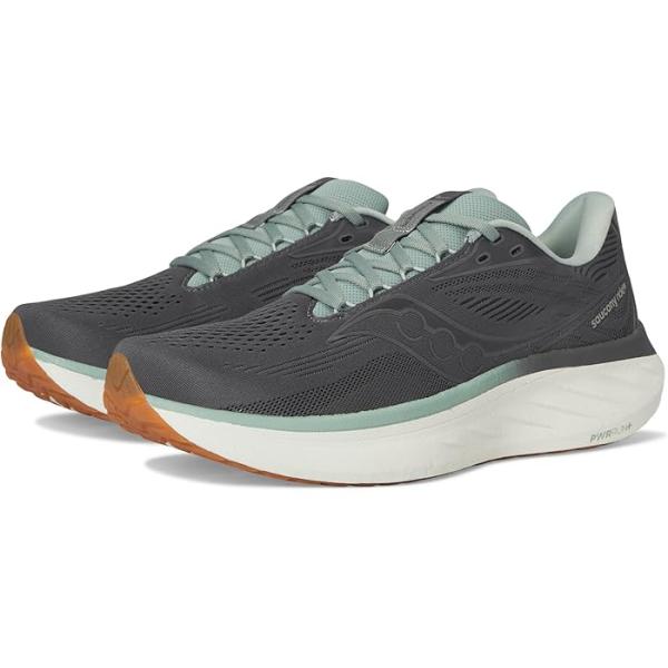 P最大21倍10/24-26限定 (取寄) サッカニー メンズ ライド 18 Saucony men Ride 18 Carbon/Icebe
