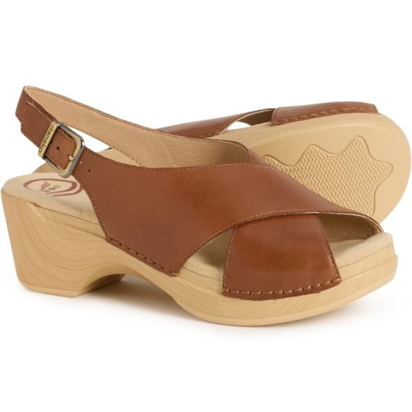 (取寄) レディース マグダ ウェッジ サンダル TINA ROSE women Magda Wedge Sandals (For Women)  Brown dansko（ダンスコ） (取寄) レディース スローン サンダル Dansko
