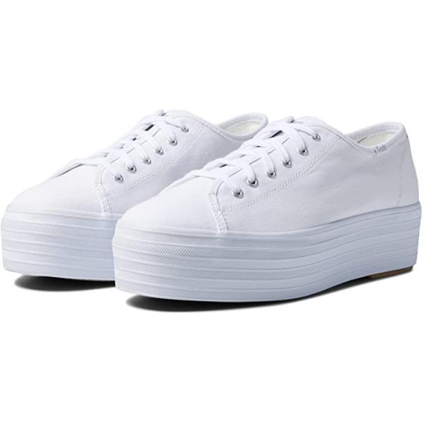 (取寄) ケッズ レディース トリプル アップ キャンバス Keds women  Triple Up Canvas White jetrag_645b307713c52068