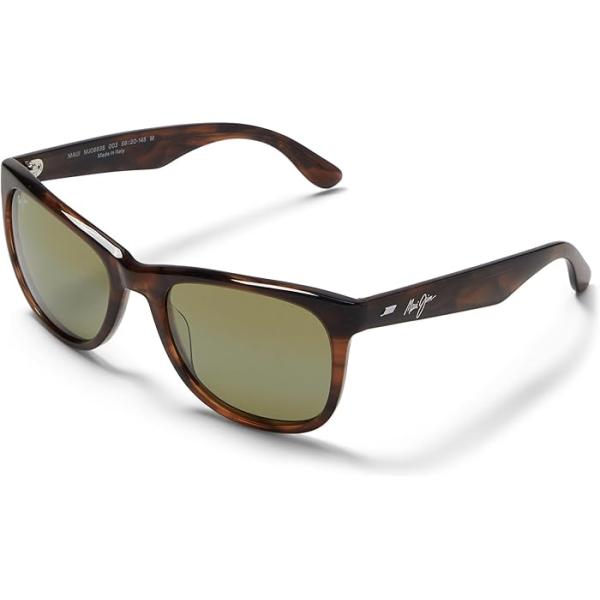 (取寄) マウイ ジム Xラージ Maui Jim Kikonia Xlarge Shiny Melange Brown Havana/Maui Ht Polarized P最大17倍1/1限定 (取寄) マウイ ジム Xラージ Maui Jim Kikonia