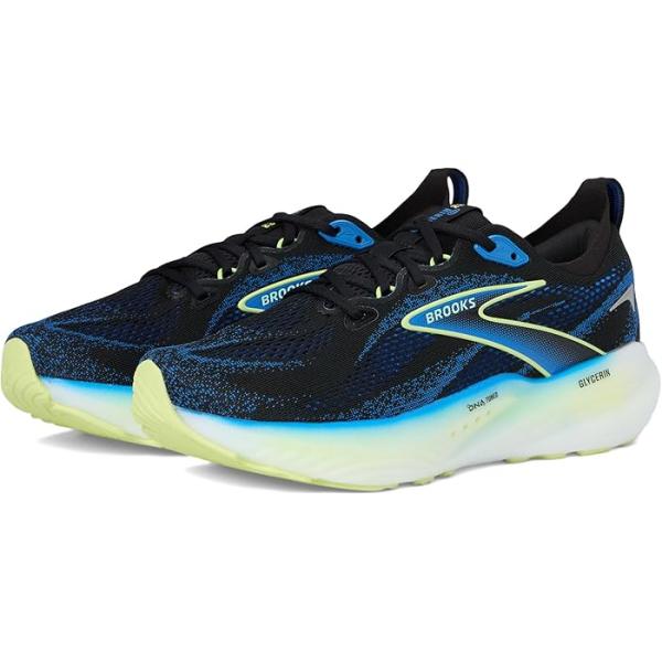 P最大12倍10/2-3限定 (取寄) ブルックス メンズ グリセリン 22 Brooks men Glycerin 22 Black/Cobalt/Neo Yellow