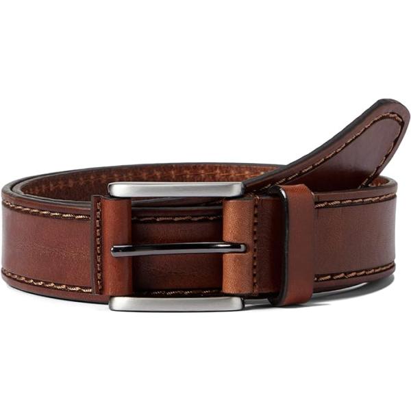 (取寄) ジョンストン&マーフィー メンズ レーザー トップ ステッチ ベルト Johnston & Murphy men  Laser Top Stitch Belt Tan JOHNSTON&MURPHY P最大17倍11/22-23限定 (取寄) ジョンストン