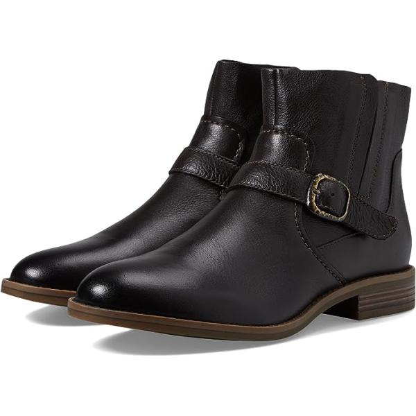 (取寄) クラークス レディース カムジン ループ Clarks women Clarks Camzin Loop Dark Brown Leather Clarks（クラークス） (取寄) シューズ レディース カムジン ループ