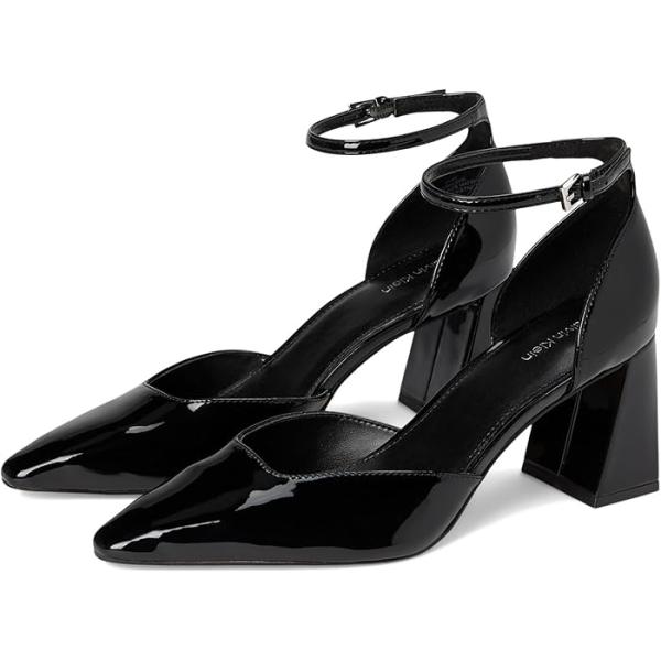 (取寄) カルバンクライン レディース    women Simira Black Patent Calvin Klein（カルバン・クライン） (取寄) レディース Calvin Klein