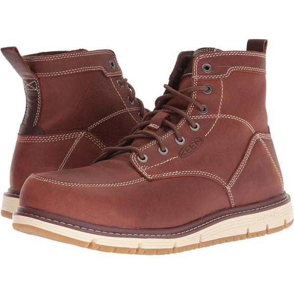 (取寄) キーン ユーティリティ メンズ サン ジョゼ アルミニウム トゥ KEEN Utility men KEEN Utility San Jose Aluminum Toe Gingerbread/Off-White KEEN（キーン） P最大17倍1/1限定 (取寄) ユーティリティ メンズ サン