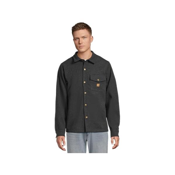 (取寄) ハーレー メンズ サンタ クルス ソリッド フランネル ロング スリーブ Hurley men Santa Cruz Solid Flannel Long Sleeve Dark Stone Grey Hurley（ハーレー） (取寄) メンズ サンタ クルス ソリッド フランネル