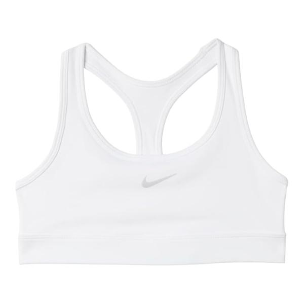 (取寄) ナイキ キッズ ガールズ ドライ-フィット スウォッシュ ブラ (リトル キッド/ビッグ キッド) Nike Kids girls Dri-FIT Swoosh Bra (Little Kid/Big Kid) White/Pure Platinum NIKE（ナイキ） (取寄) キッズ ガールズ ドライ-フィット スウォッシュ