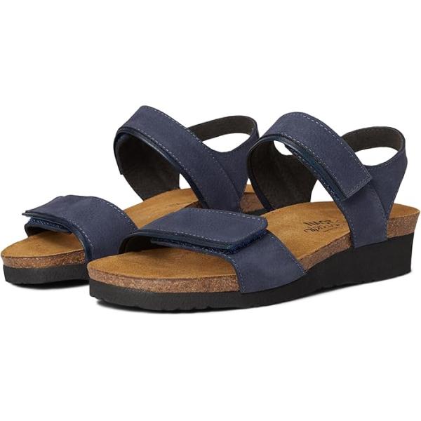 (取寄) ナオト レディース アイシャ - ワイド Naot women Aisha - Wide Navy Velvet Nubuck/Ink Leather P最大17倍1/1限定 (取寄) ナオト レディース アイシャ - ワイド Naot
