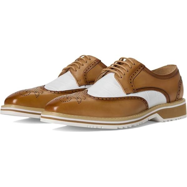 (取寄) ステイシー アダムス メンズ バーモント ウイング ティップ レース-アップ Stacy Adams men Beaumont Wing Tip Lace-Up Natural Multi P最大17倍1/1限定 (取寄) ステイシー アダムス メンズ バーモント