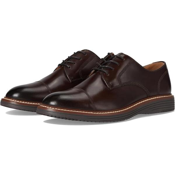 (取寄) ジョンストン&マーフィー メンズ アップトン キャップ トゥ Johnston & Murphy men Johnston & Murphy Upton Cap Toe Mahogany Full Grain JOHNSTON&MURPHY（ジョンストンアンドマーフィー） (取寄