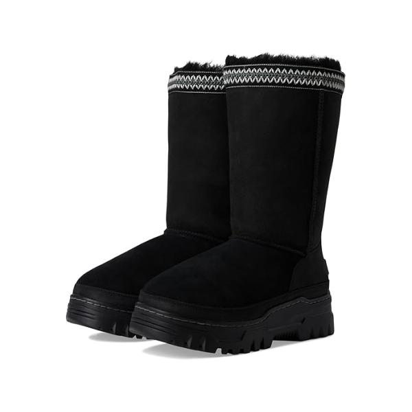 (取寄) アグ レディース クラシック トール UGG women Classic Tall Trailgazer Black UGG（アグ） (取寄) レディース クラシック トール UGG women Classic