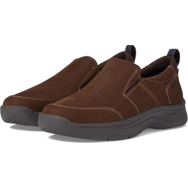 (取寄) ナン ブッシュ メンズ マック モカシン トゥ スリッポン Nunn Bush men MAC Moccasin Toe Slip-On Brown P最大17倍1/1限定 (取寄) ナン ブッシュ メンズ マック モカシン トゥ