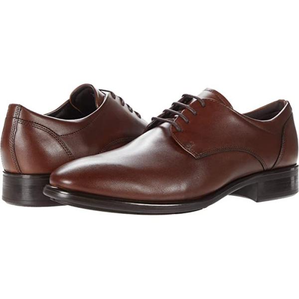 (取寄) エコー メンズ シティトレイ プレーン トゥ タイ ECCO men  Citytray Plain Toe Tie Cognac ecco（エコー） (取寄) メンズ シティトレイ プレーン トゥ タイ ECCO