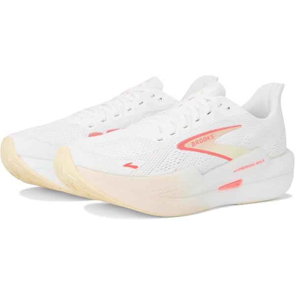 P最大12倍10/2-3限定 (取寄) ブルックス レディース ハイペリオン マックス 2 Brooks women Hyperion Max 2 White/Peach/Coral