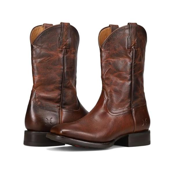 (取寄) フライ メンズ ロゴ ステッチ Frye men Hauser Logo Stitch Tobacco Frye（フライ） (取寄) メンズ ロゴ ステッチ Frye men Hauser Logo