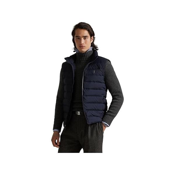 (取寄) ラルフローレン メンズ パッカブル マット ベスト Polo Ralph Lauren men Colden Packable Matte Vest Collection Navy POLO RALPH LAUREN（ポロ・ラルフローレン） (取寄) ラルフローレン