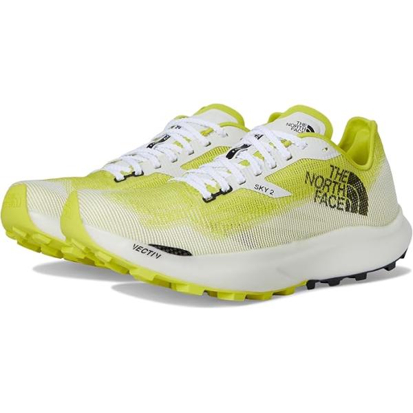 P最大12倍10/2-3限定 (取寄) ノースフェイス メンズ サミット ベクティブ スカイ 2 The North Face men Summit VECTIV Sky 2 White Ash/Sulphur Spring Green