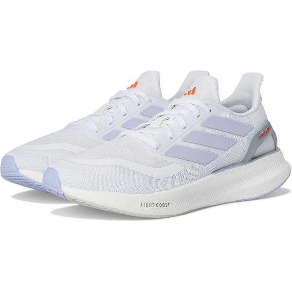 (取寄) アディダス ランニング レディース ピュアブースト 5 ランニング シューズ adidas Running women Pureboost 5 Running Shoes White/Violet Tone/Grey