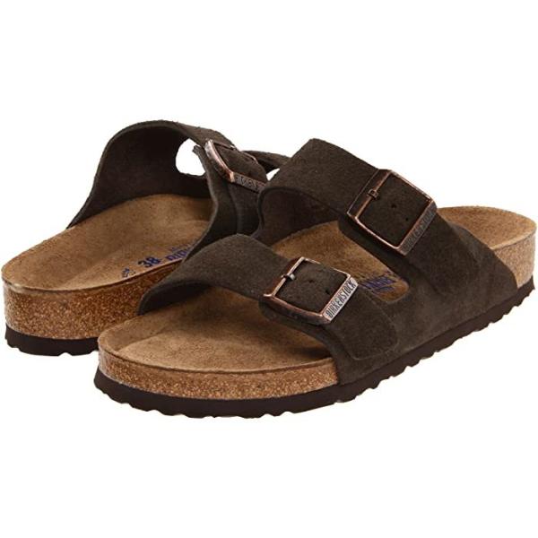 () rPVgbN A]i \tg tbgxbh - XG[h (jZbNX) Birkenstock Arizona Soft Footbed  - Suede (Unisex) Mocha Suede