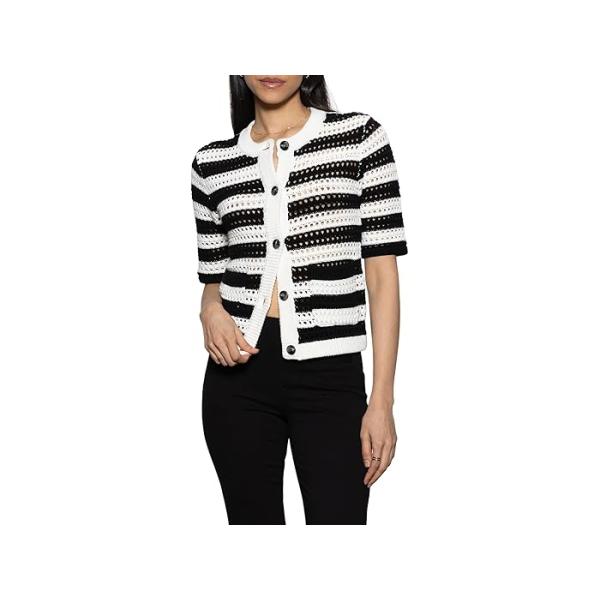 (取寄) サンクチュアリ レディース オープン ニット セーター Sanctuary women Open Knit Sweater Black Sanctuary (取寄) サンクチュアリ レディース オープン ニット