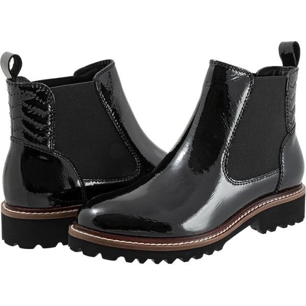 (取寄) ソフトウォーカー レディース インディ SoftWalk women Indy Black Patent P最大17倍1/1限定 (取寄) ソフトウォーカー レディース インディ