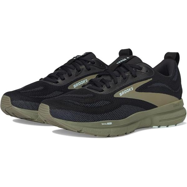 P最大12倍10/2-3限定 (取寄) ブルックス メンズ トレース 4 Brooks men Trace 4 Black/Ebony/Dusty Olive