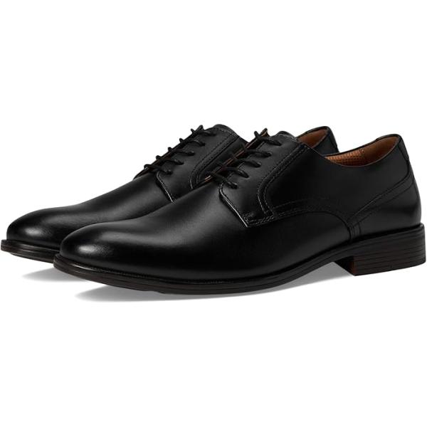 (取寄) ジョンストン&マーフィー メンズ リーブ プレーン トゥ Johnston & Murphy men Reeve Plain Toe Black JOHNSTON&MURPHY（ジョンストンアンドマーフィー） (取寄
