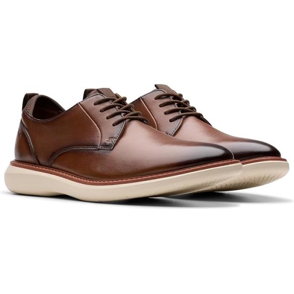 (取寄) クラークス メンズ ブランタン プレーン Clarks men Clarks Brantin Plain Dark Tan Leather Clarks（クラークス） (取寄) シューズ メンズ ブランタン プレーン